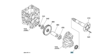 Afbeeldingen van Flens keerring Kubota 0950000014