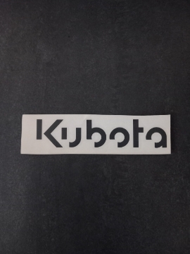 Sticker KUBOTA 6940957250 69409-57250