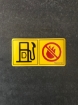 Afbeeldingen van Sticker, dieseltank / brandgevaar