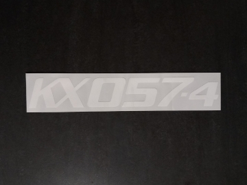 Afbeeldingen van Sticker Kubota "KX057-4"