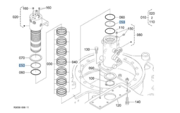 Afbeeldingen van Backup ring Kubota RG10889090