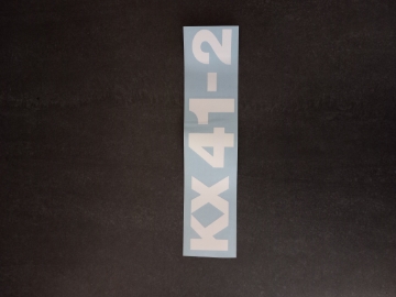 Afbeeldingen van Sticker "KX41-2"