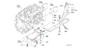 Afbeeldingen van Trekhaakframe Kubota TD06929730