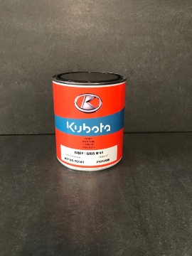 Originele pot Kubota grijs / zwart  nr41 1kg W21USPC041 || W21US-PC041