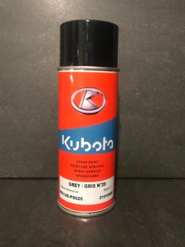 Originele spuitbus 400ml Kubota grijs nr26 W21USPS026  || W21US-PS026