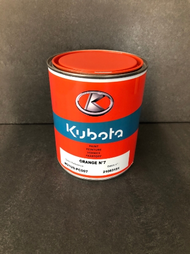 Originele pot Kubota oranje nr7 1kg W21USPC007 || W21US-PC007