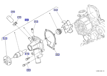 Afbeeldingen van Waterpomp Kubota