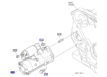 Afbeeldingen van Startmotor