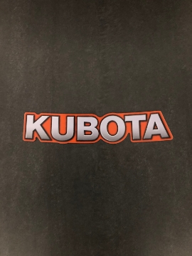 Afbeeldingen van Sticker KUBOTA