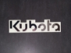 Originele sticker Kubota chroom opgelegd T368080932 |T3680-80932