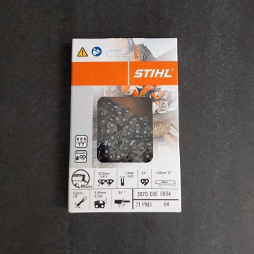 Originele Stihl zaagketting 3670-000-0064 64E 1/4" 1,1mm