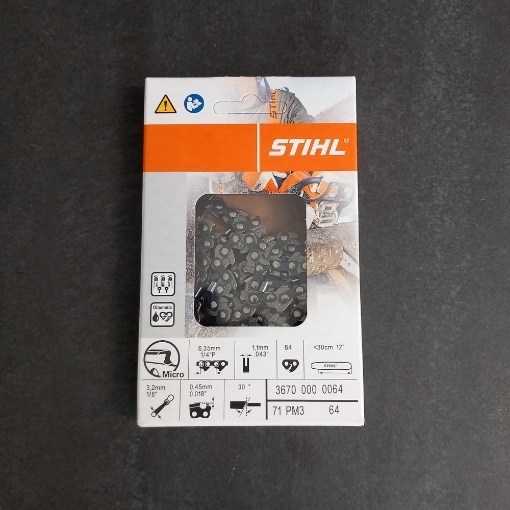 Originele Stihl zaagketting 3670-000-0064 64E 1/4" 1,1mm