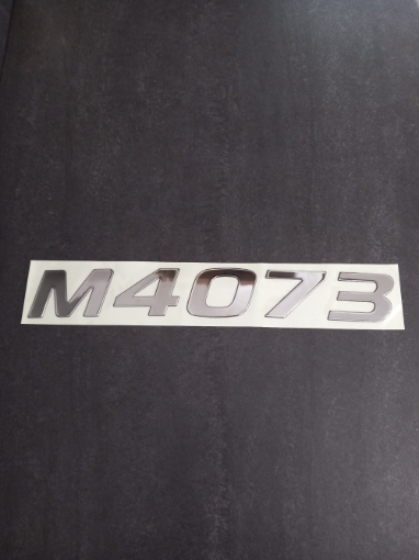 Sticker chroom Kubota M4073 3B73498200 3B734-98200