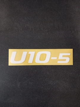 Originele sticker Kubota U10-5 RA16857130 || RA168-57130