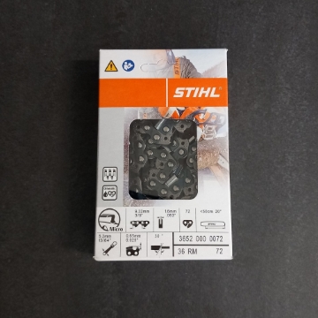 Afbeeldingen van Zaagketting 72E 3/8 0.63 RM Stihl 1,6mm