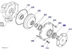 Olie keerring Kubota NOK BQ4504F 3407013370 34070-13370