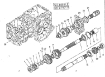 Tandwiel PTO Kubota B6001 B7001 origineel Kubota 66711-1453-1 / 66711-14531 / 1967408