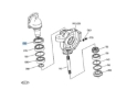 oliekeerring Kubota 3233099600 32330-99600 31353-43870 3135343870 / 31353-43874 3135343874