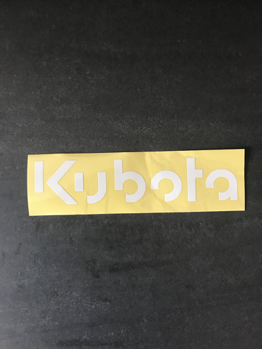 originele sticker Kubota 6831157260 68311-57260