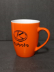 Afbeelding van Oranje koffie mok Kubota