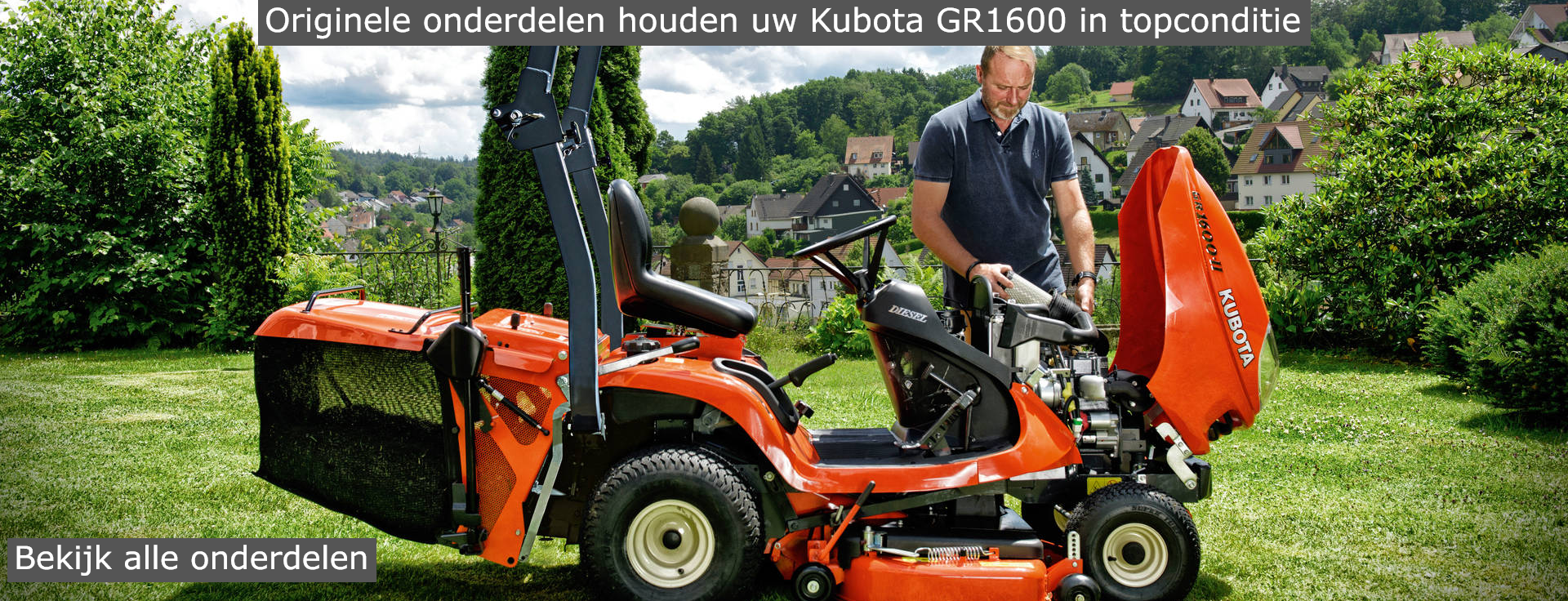 Kubota GR1600 onderdelen webshop